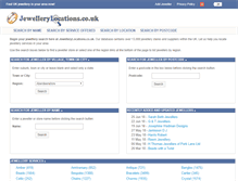 Tablet Screenshot of jewellerylocations.co.uk